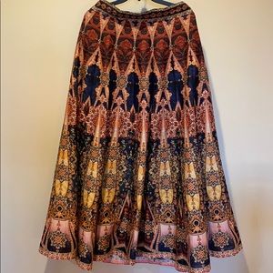 Bohemian Multicolor Maxi Skirt